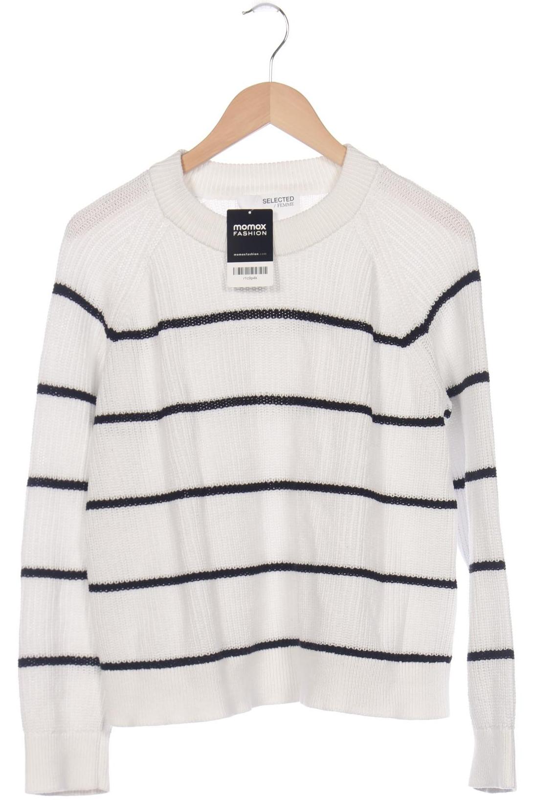 

Selected Damen Pullover, weiß, Gr. 42