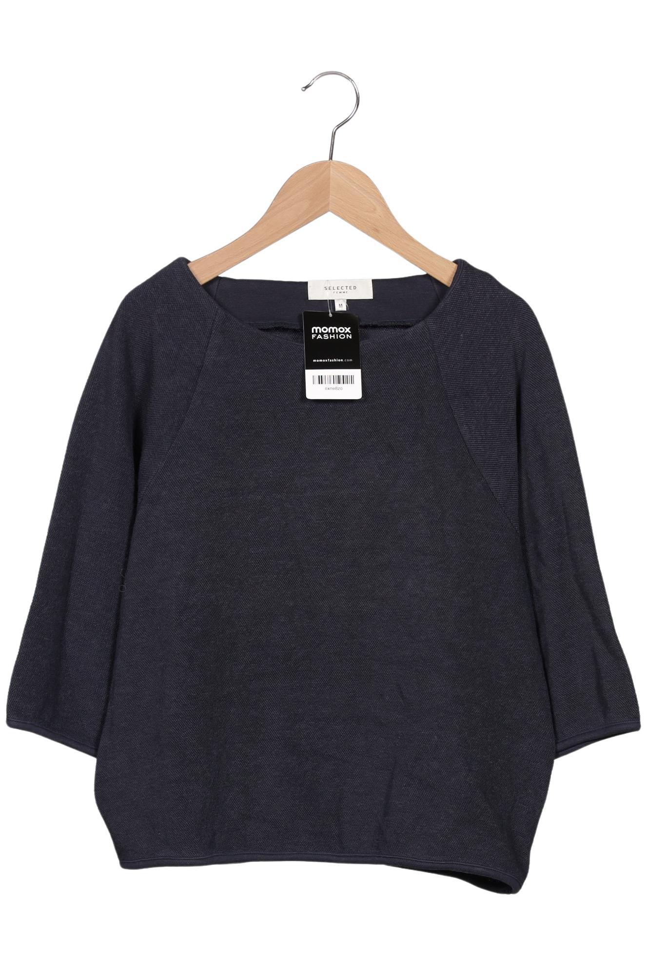 

Selected Damen Pullover, marineblau, Gr. 38