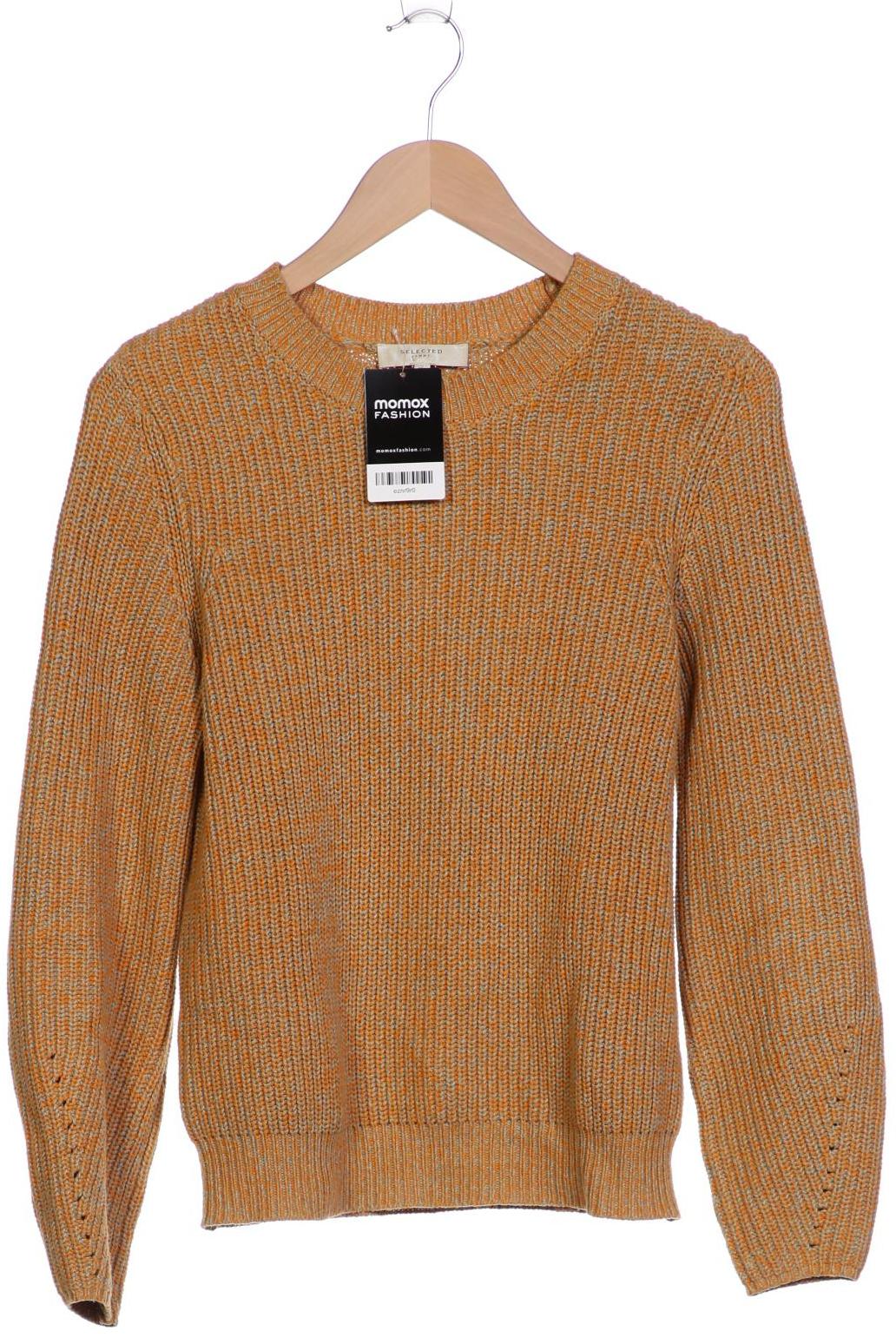 

Selected Damen Pullover, orange, Gr. 34