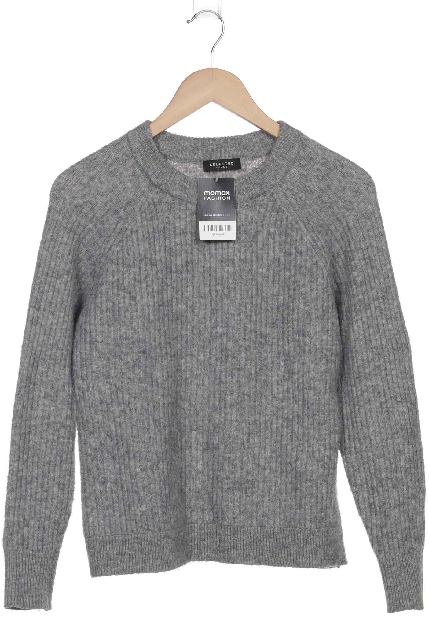 

Selected Damen Pullover, grau, Gr. 36