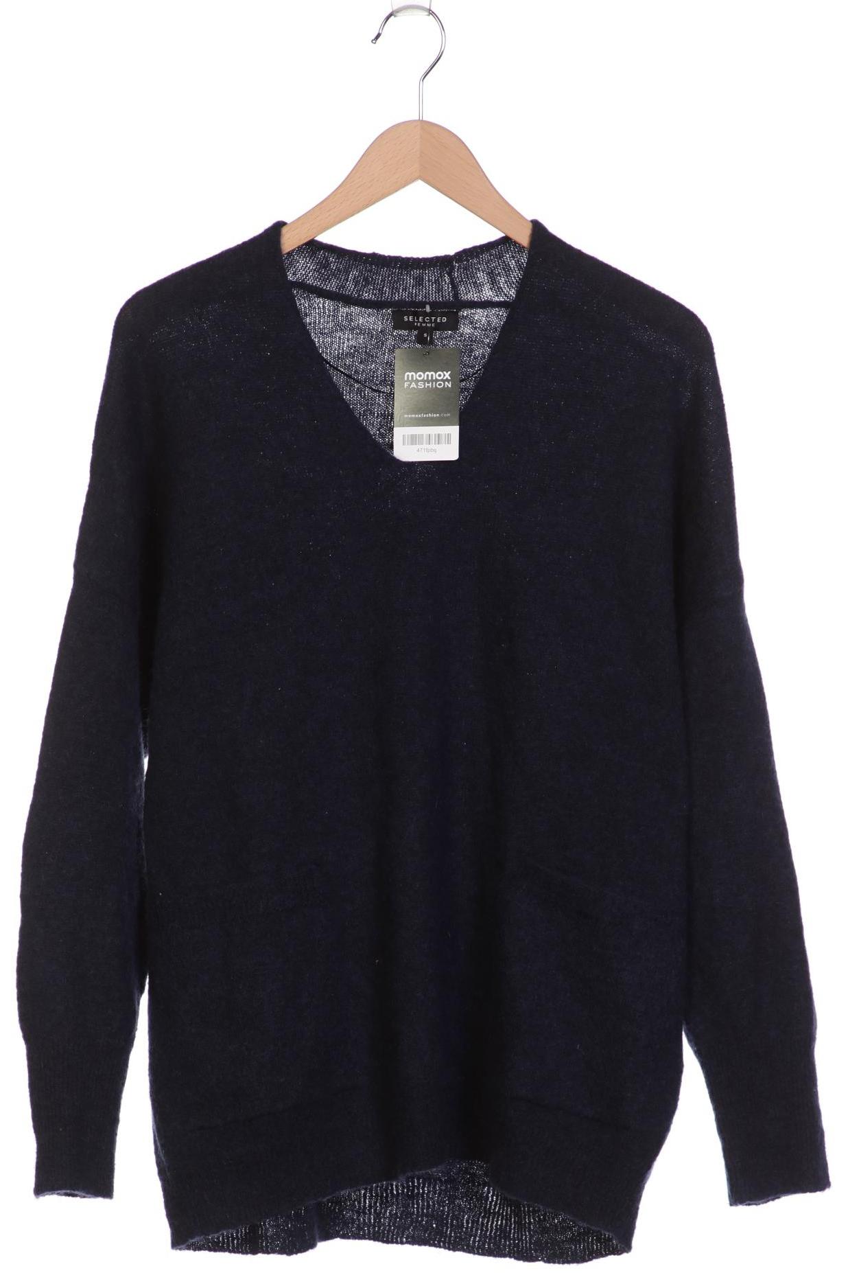 

Selected Damen Pullover, marineblau, Gr. 36