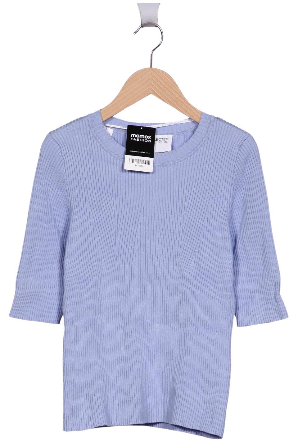 

Selected Damen Pullover, hellblau, Gr. 36