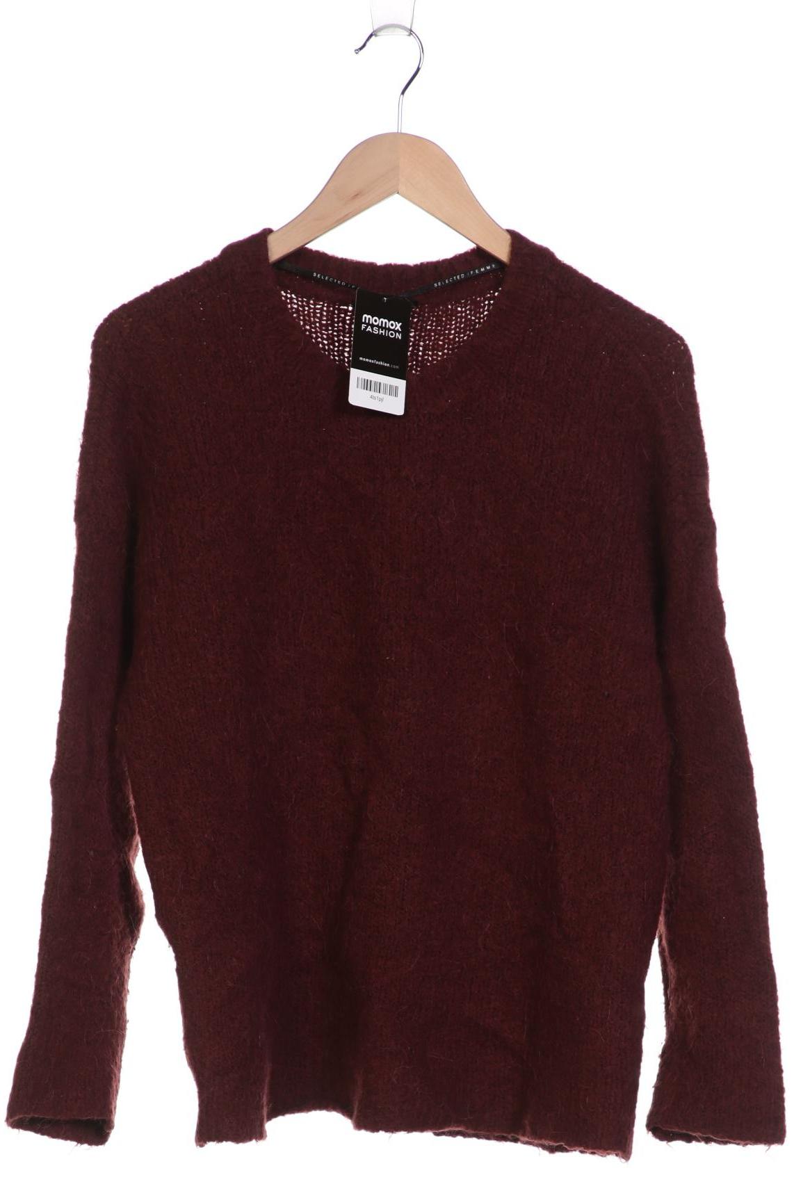 

Selected Damen Pullover, bordeaux, Gr. 38