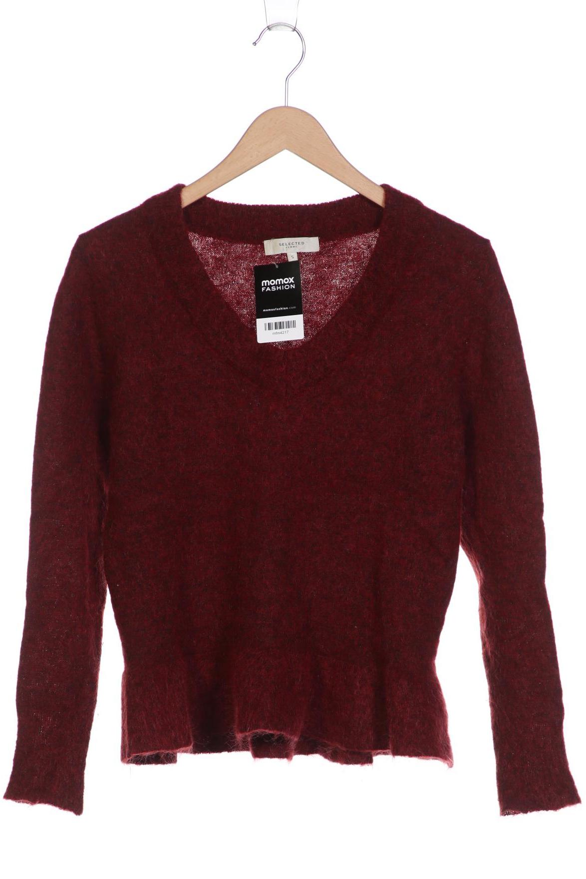 

Selected Damen Pullover, bordeaux, Gr. 36