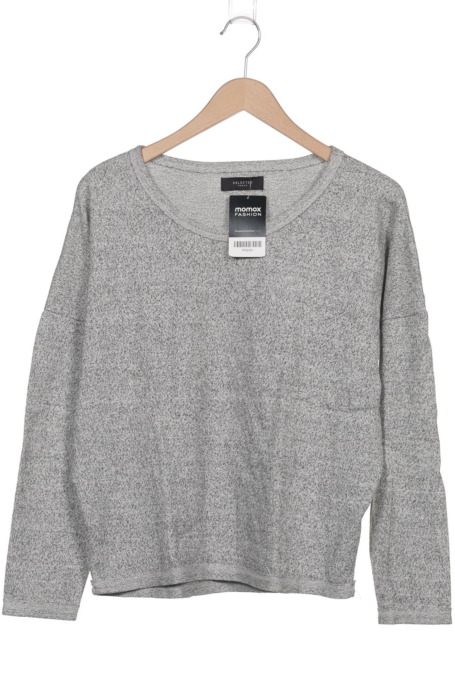 

Selected Damen Pullover, grau, Gr. 46