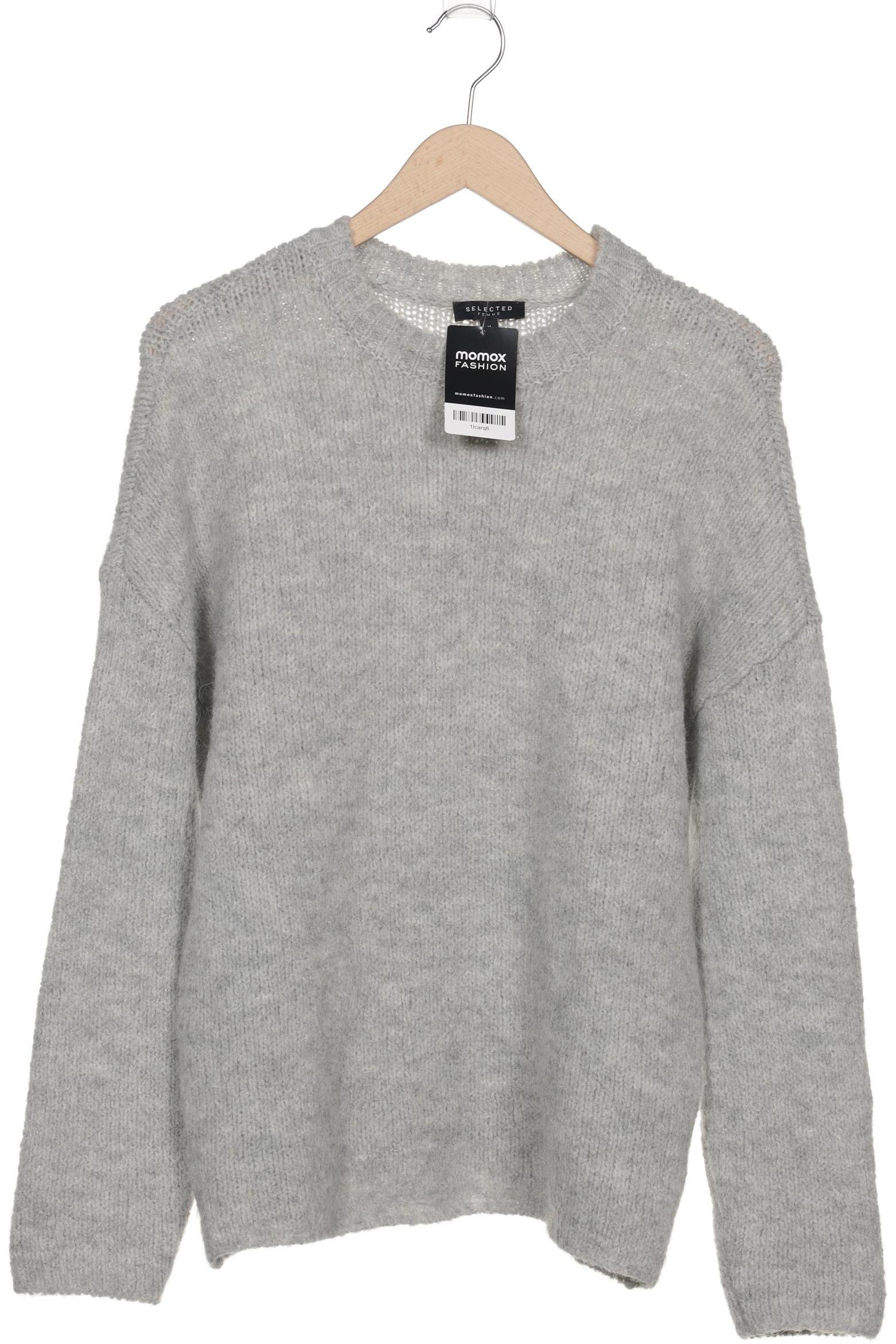 

Selected Damen Pullover, grau, Gr. 38