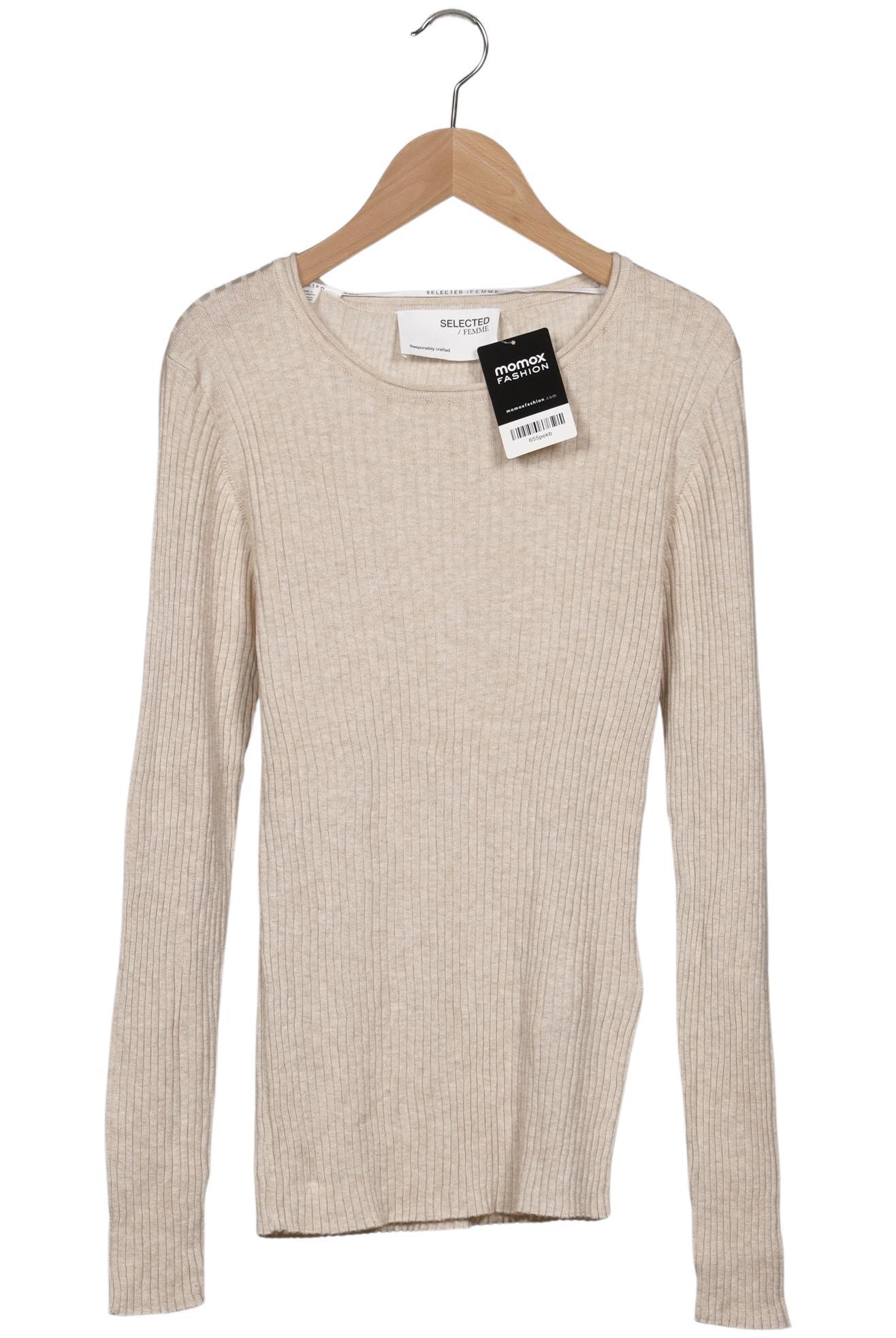 

Selected Damen Pullover, beige, Gr. 38