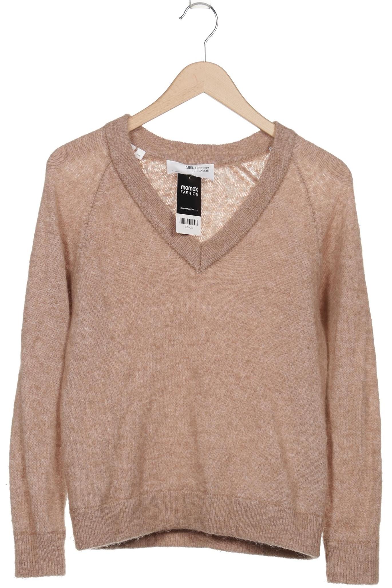 

Selected Damen Pullover, beige, Gr. 36