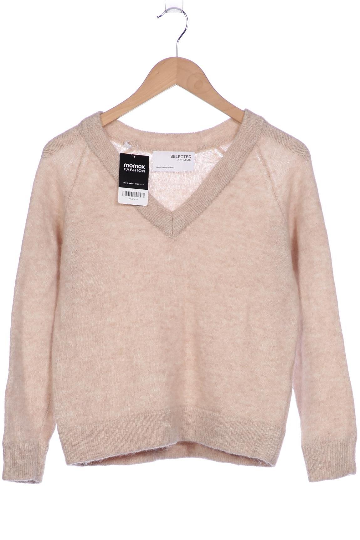 

Selected Damen Pullover, beige, Gr. 36
