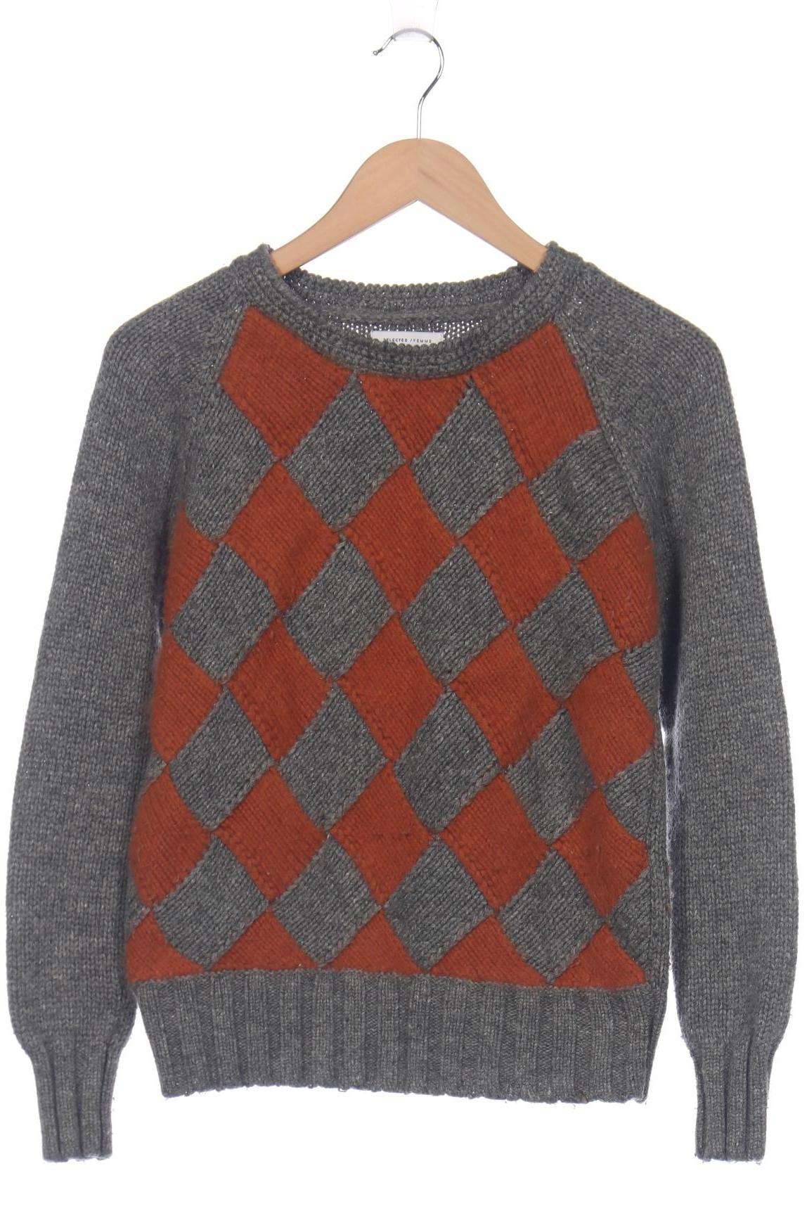 

Selected Damen Pullover, grau, Gr. 38