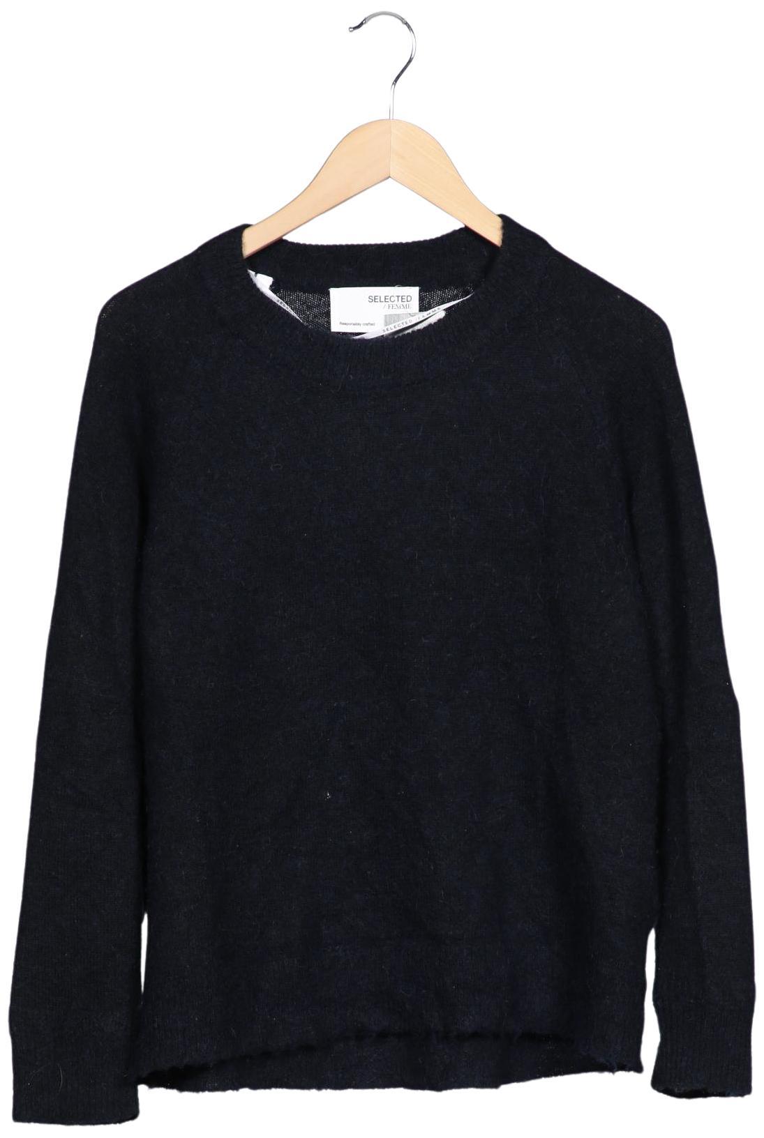 

Selected Damen Pullover, marineblau, Gr. 42