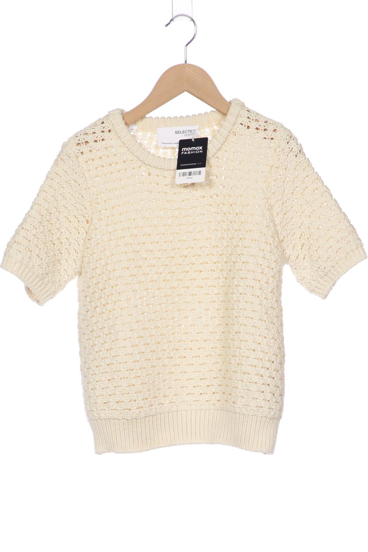 

Selected Damen Pullover, cremeweiß, Gr. 36