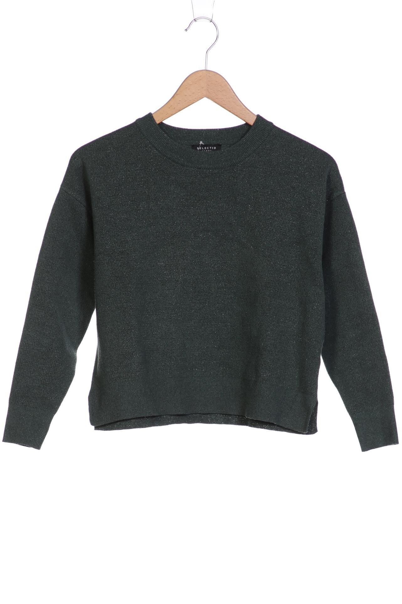 

Selected Damen Pullover, grün, Gr. 34