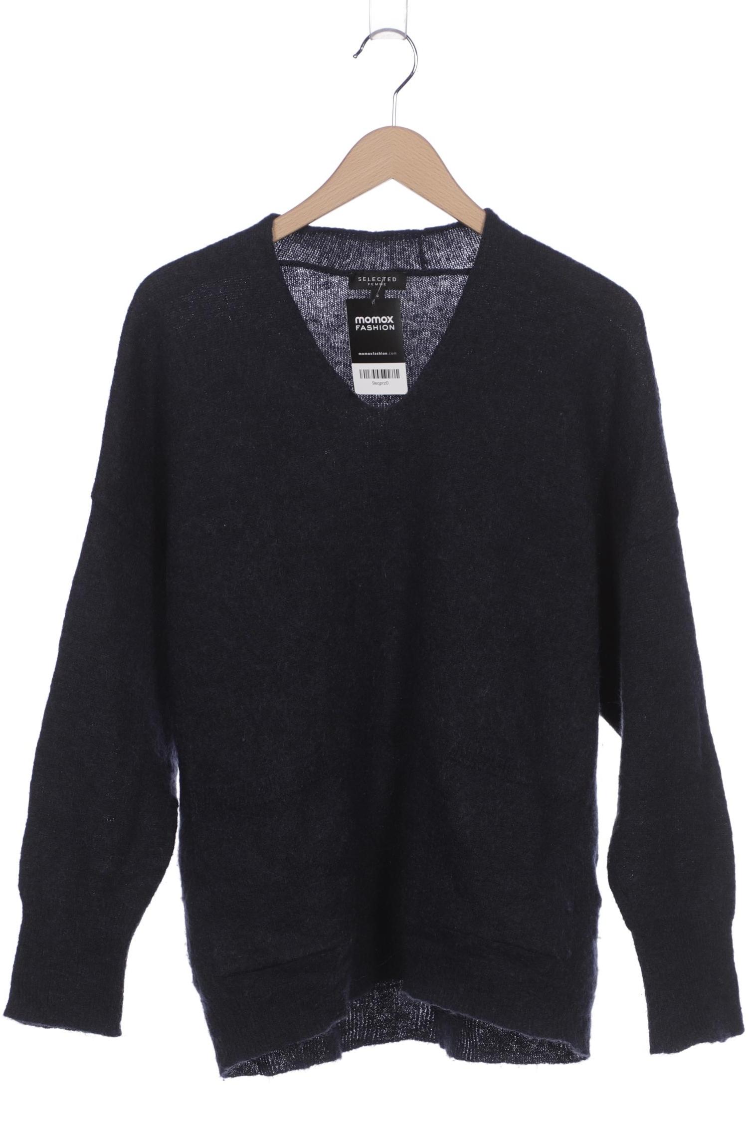 

Selected Damen Pullover, marineblau, Gr. 36