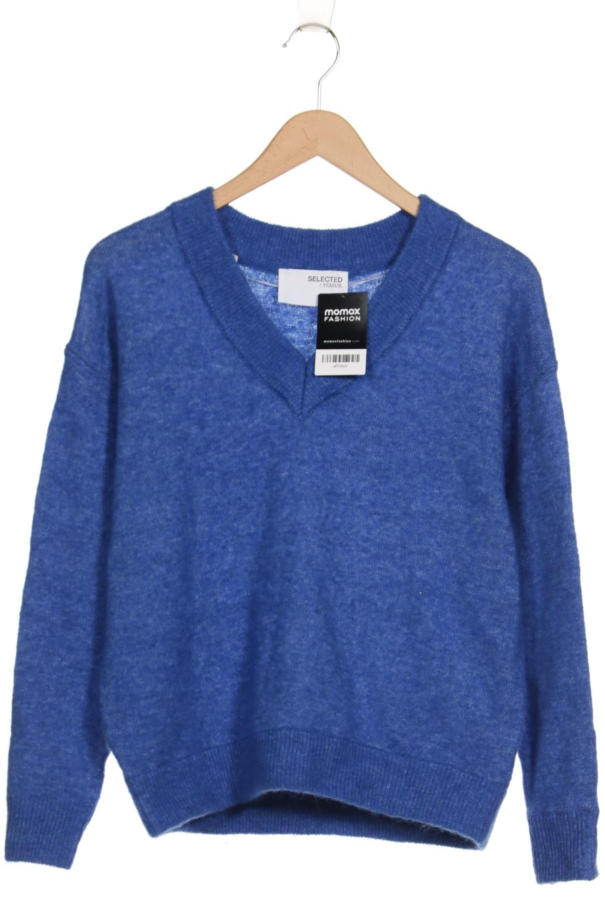 

Selected Damen Pullover, blau, Gr. 36