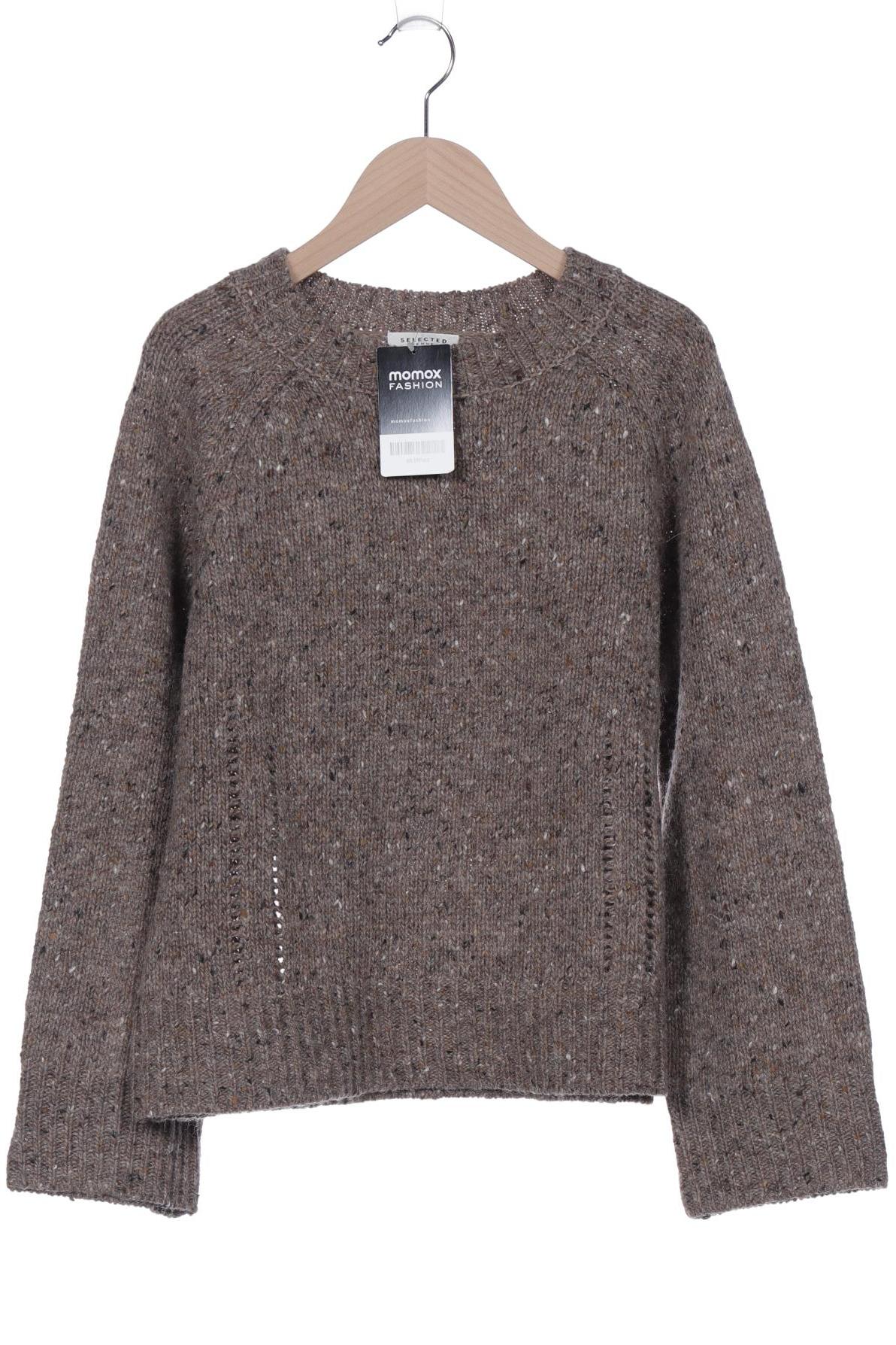 

Selected Damen Pullover, braun, Gr. 36