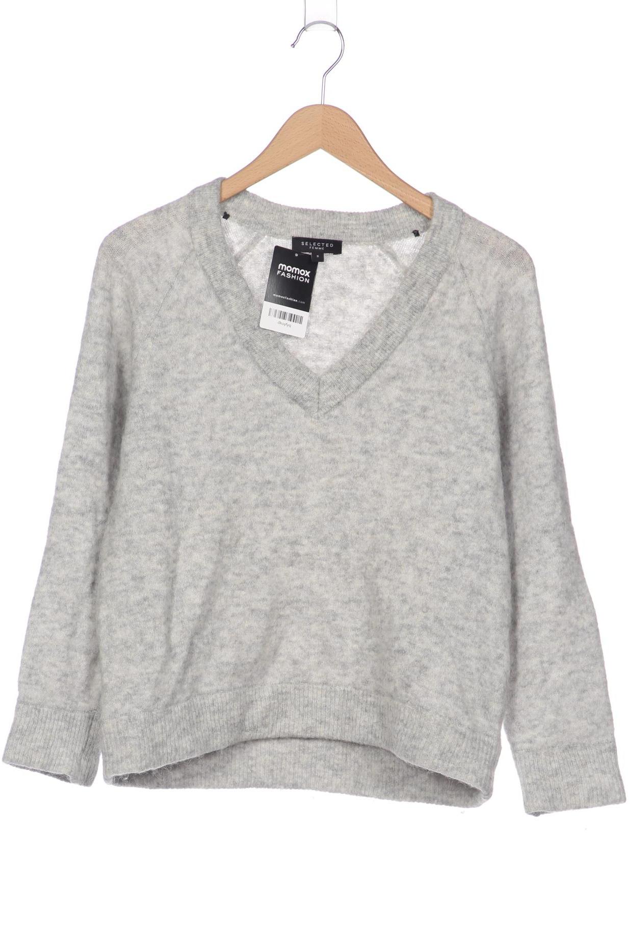 

Selected Damen Pullover, grau, Gr. 36