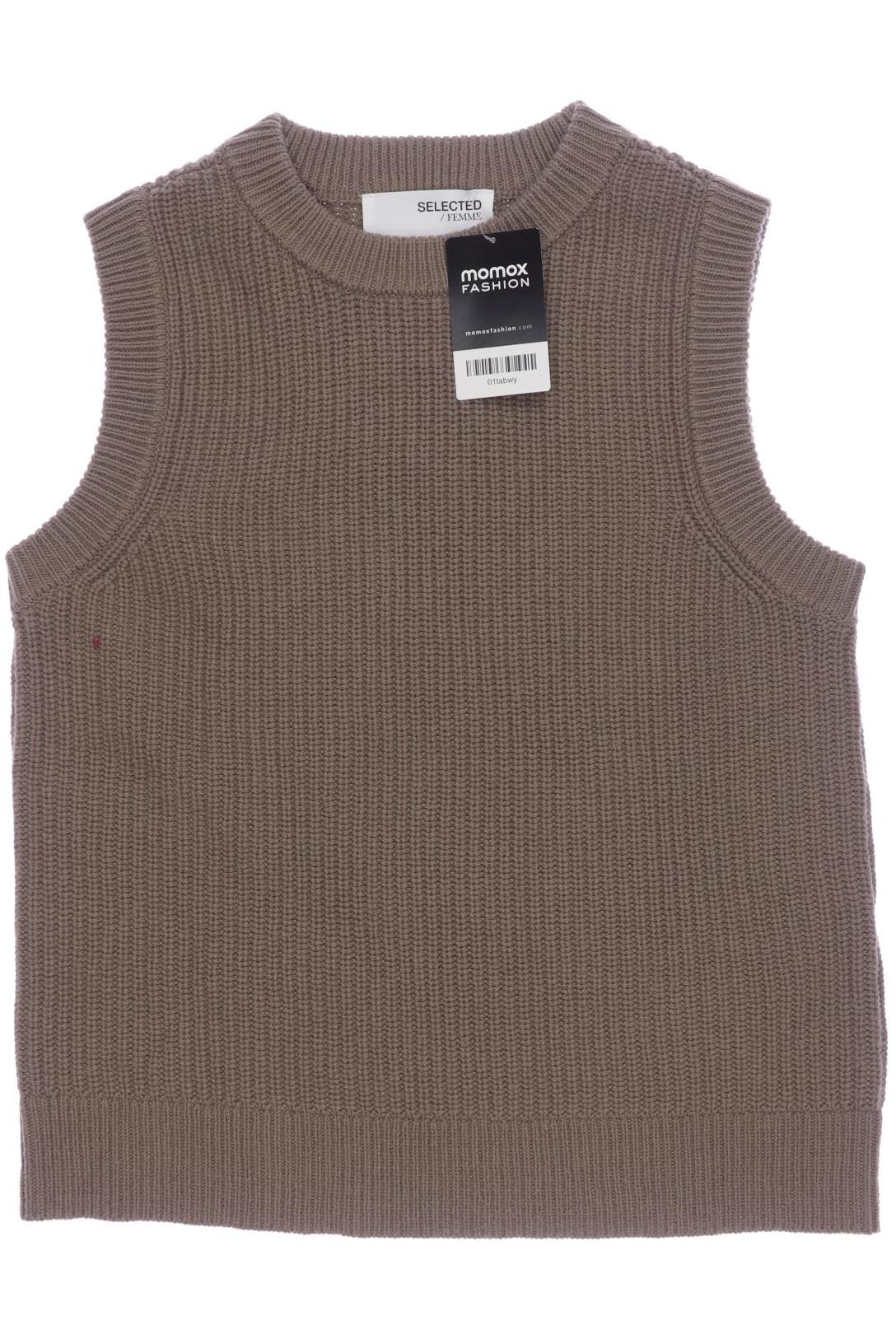 

Selected Damen Pullover, braun, Gr. 34
