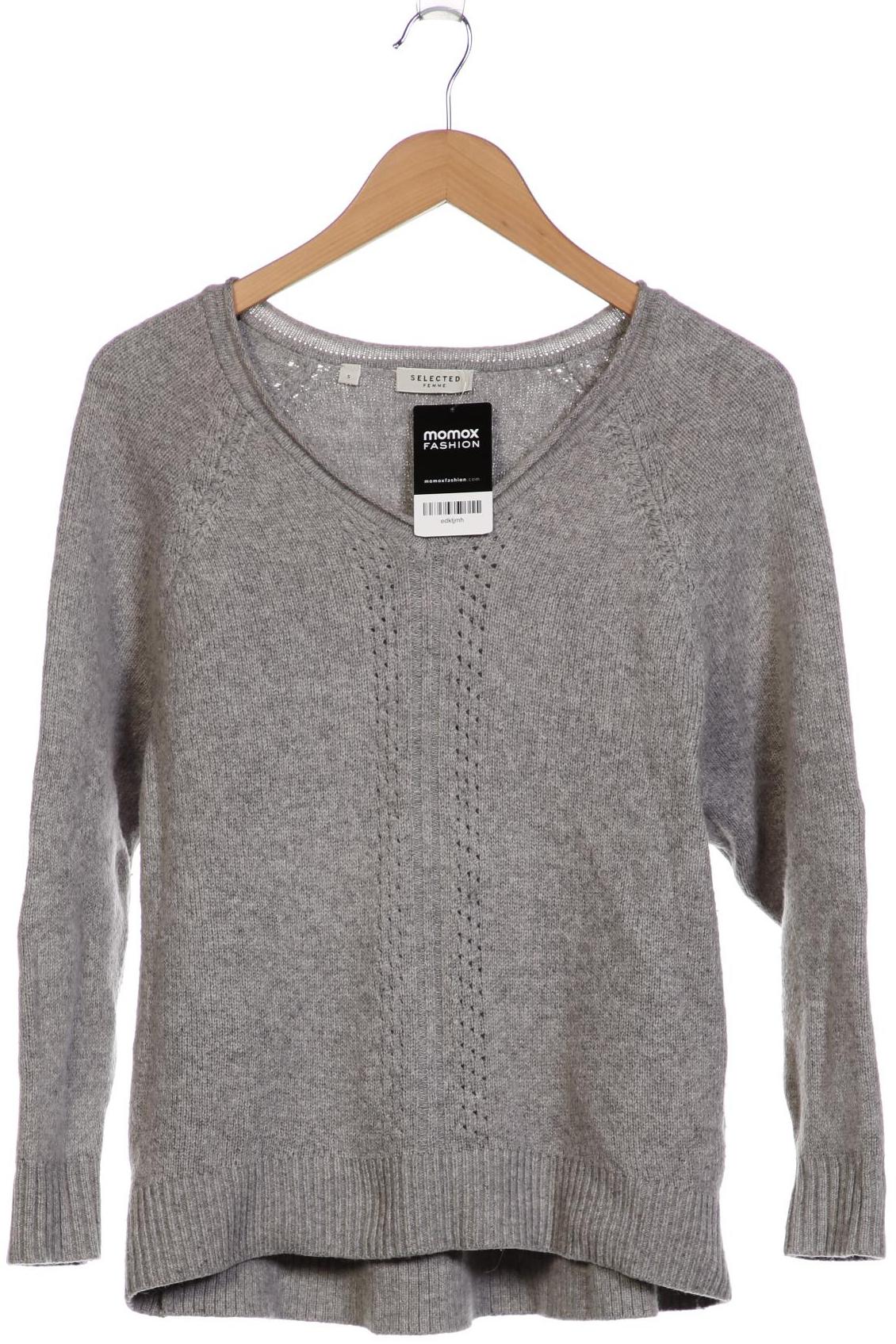 

Selected Damen Pullover, grau, Gr. 36