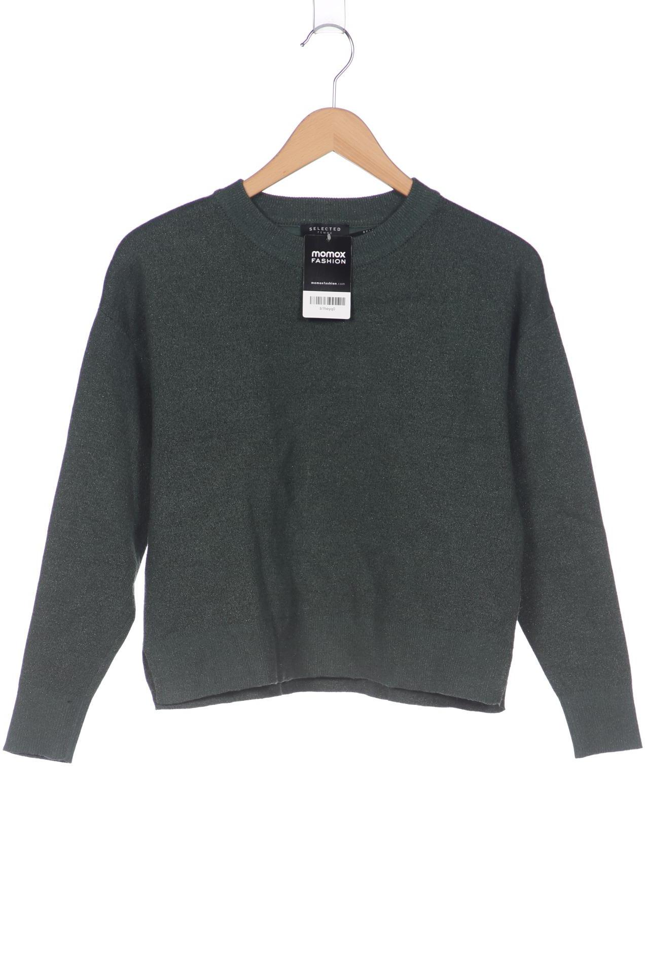

Selected Damen Pullover, grün, Gr. 34
