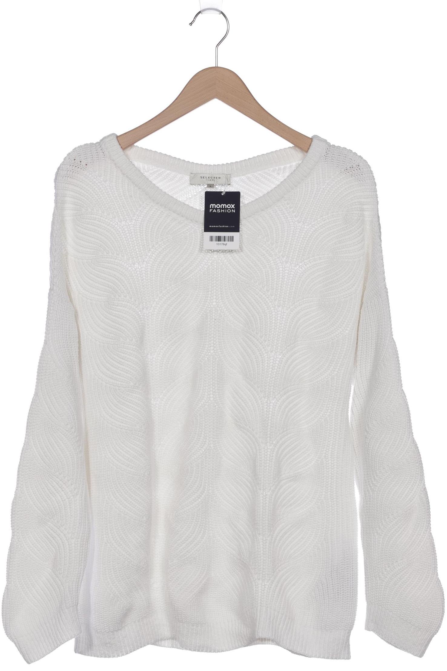 

SELECTED Damen Pullover, weiß