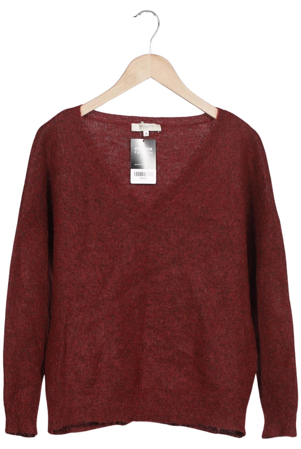 

Selected Damen Pullover, bordeaux, Gr. 38