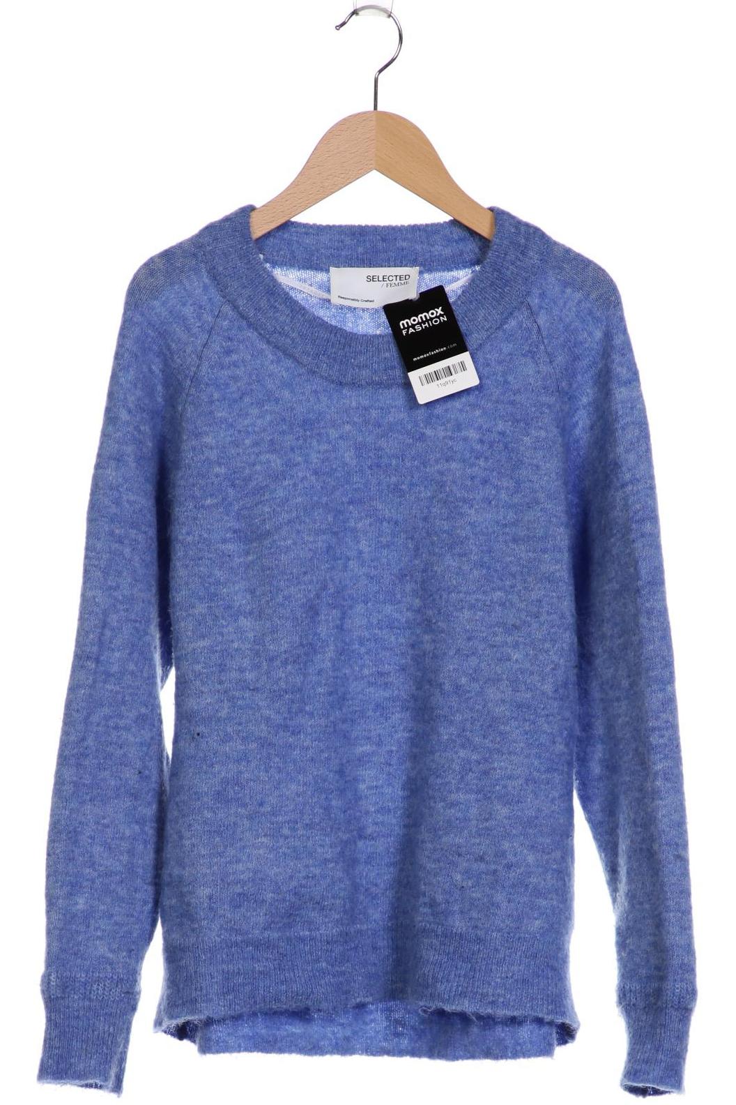 

Selected Damen Pullover, blau, Gr. 42
