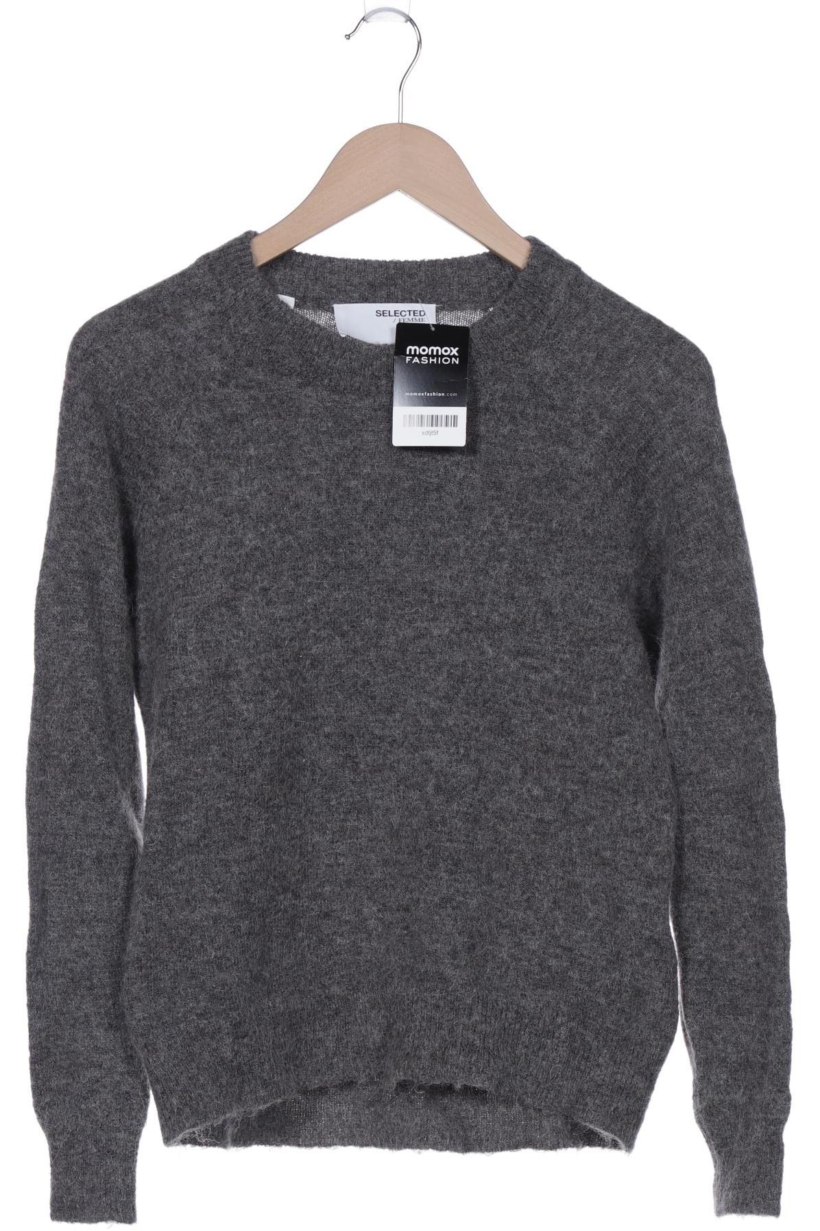 

Selected Damen Pullover, grau, Gr. 34