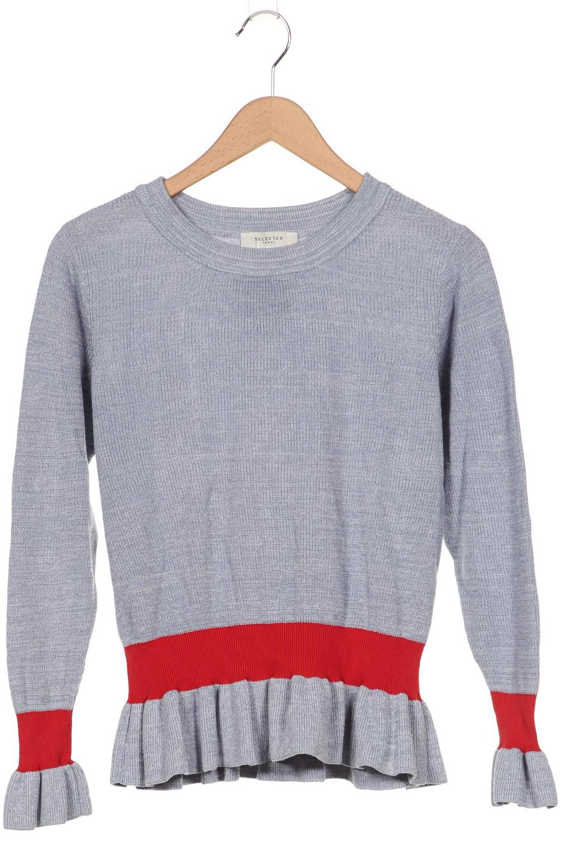 

Selected Damen Pullover, hellblau, Gr. 38