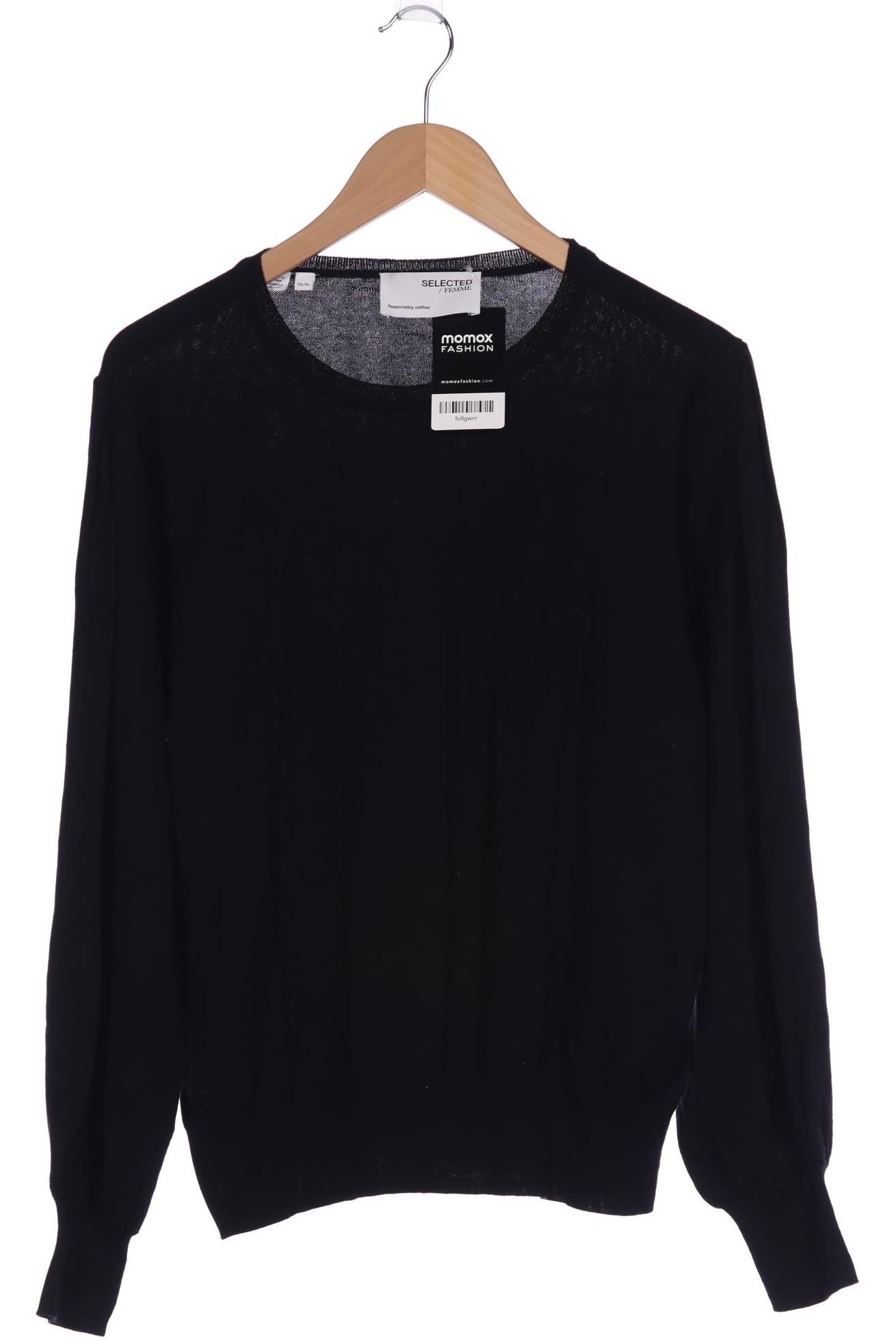 

SELECTED Damen Pullover, schwarz