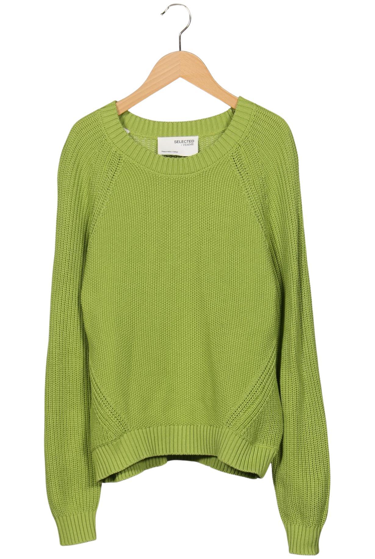 

Selected Damen Pullover, hellgrün, Gr. 36