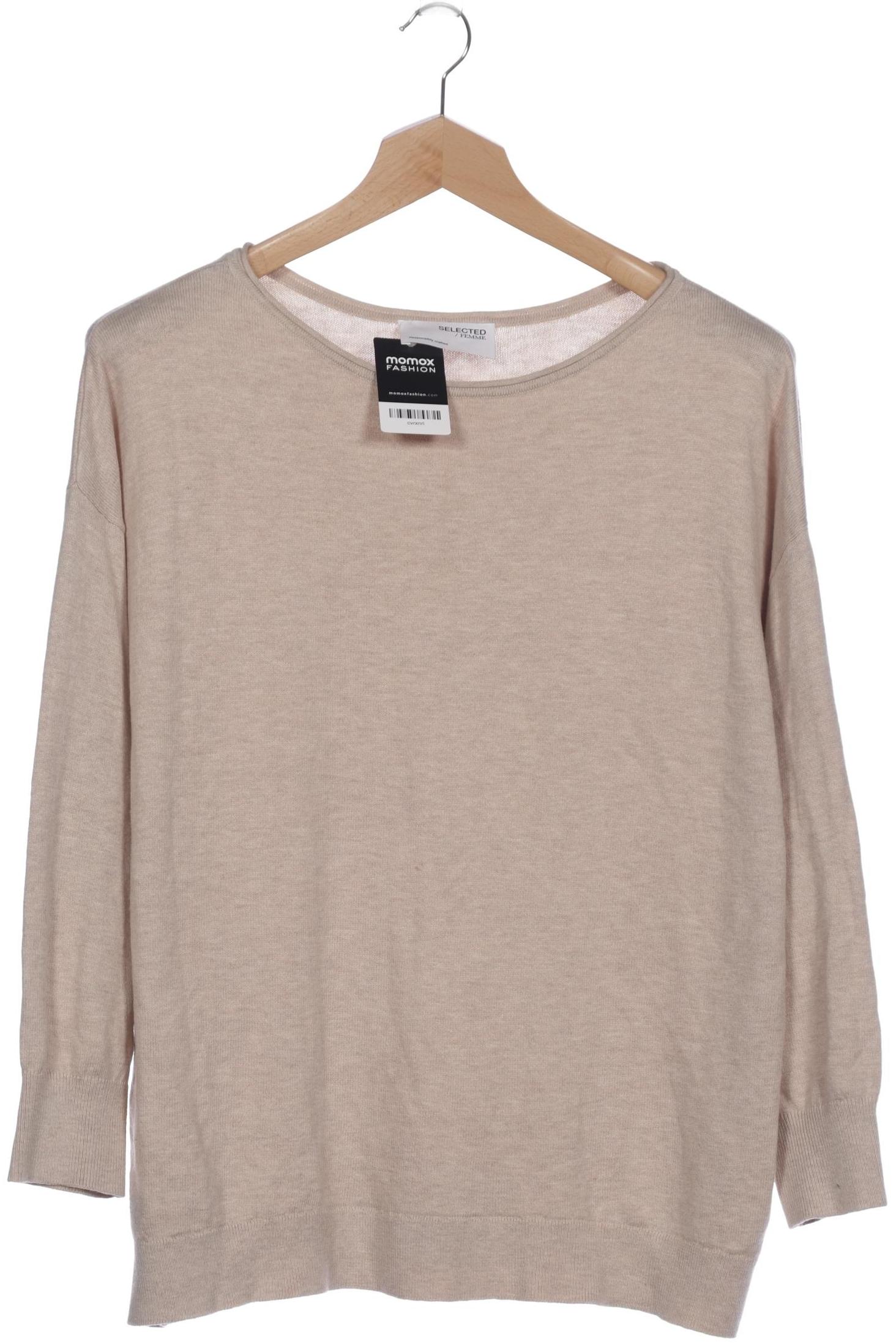 

Selected Damen Pullover, beige, Gr. 46