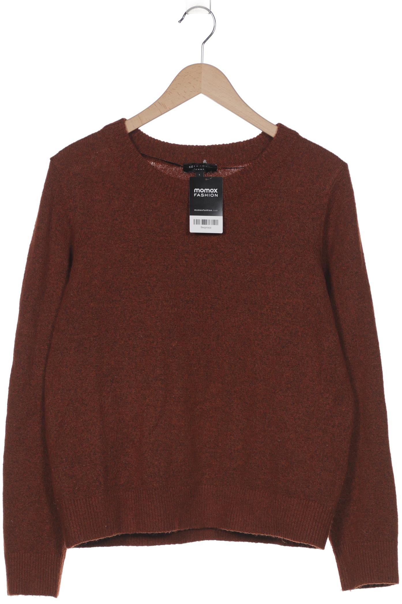 

Selected Damen Pullover, braun, Gr. 42