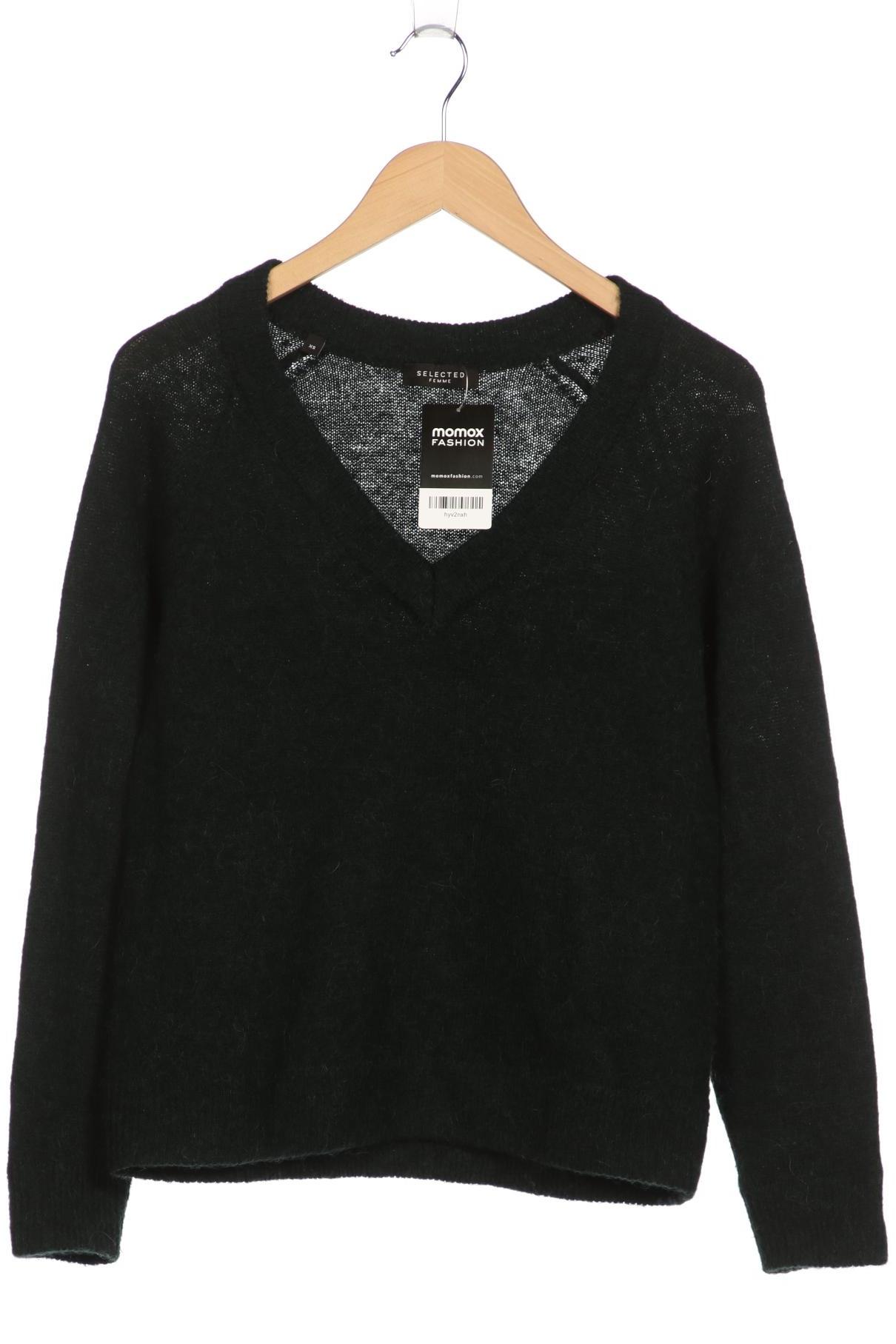 

Selected Damen Pullover, grün, Gr. 34