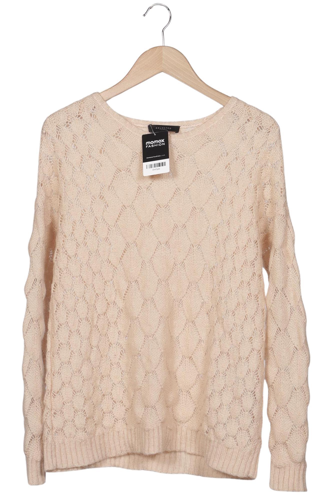 

Selected Damen Pullover, beige, Gr. 34