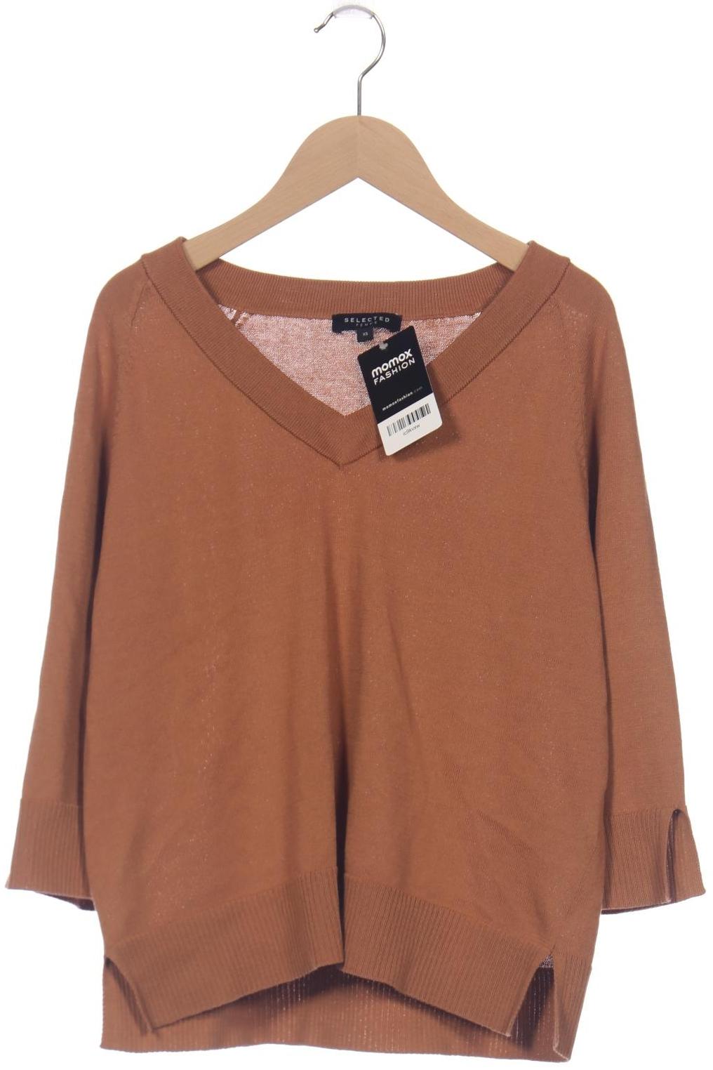 

Selected Damen Pullover, beige, Gr. 34