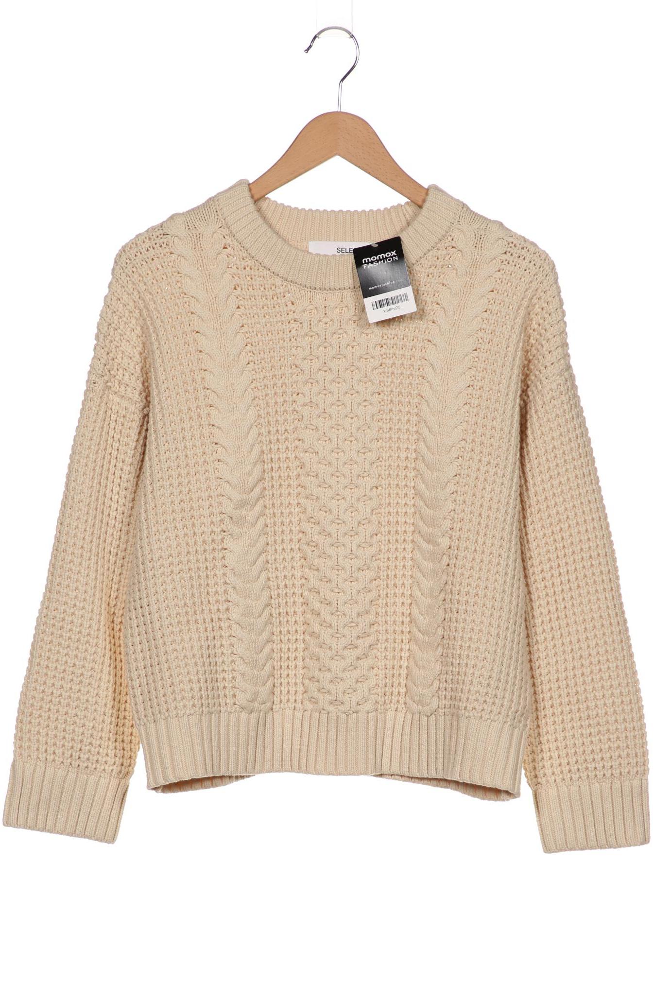 

Selected Damen Pullover, beige, Gr. 38