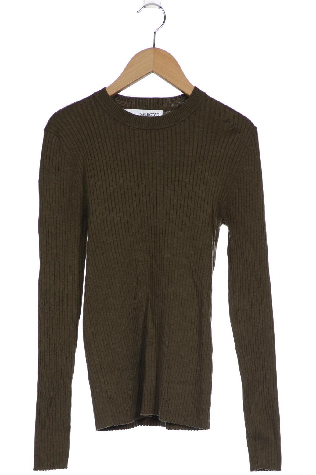 

Selected Damen Pullover, grün, Gr. 38