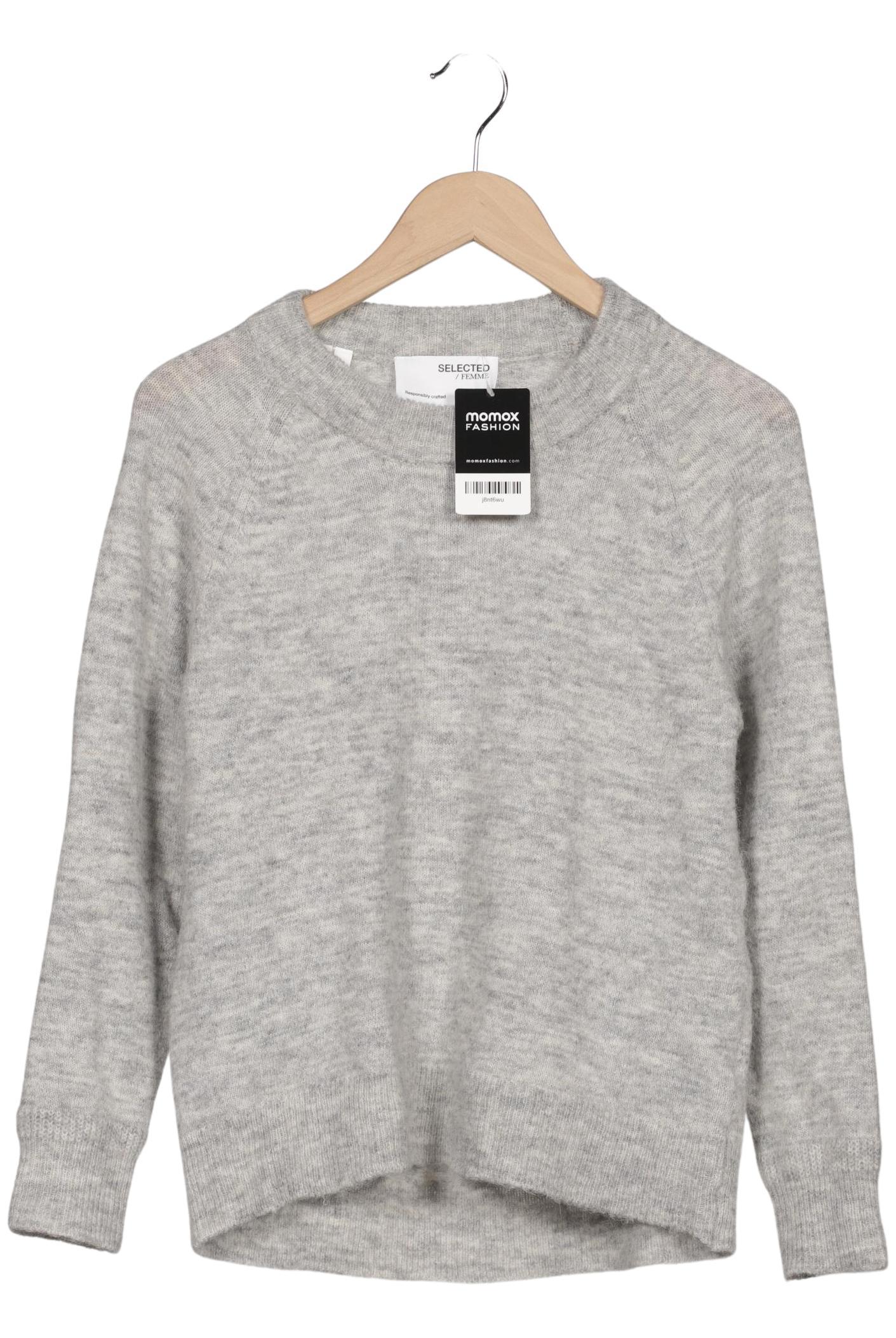 

Selected Damen Pullover, grau, Gr. 36