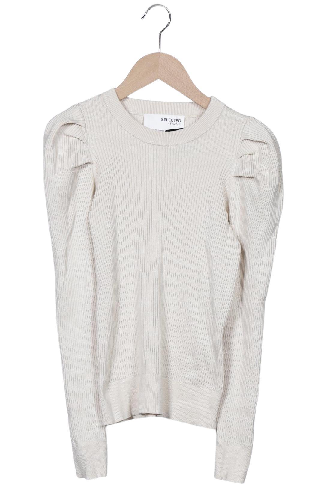 

Selected Damen Pullover, beige, Gr. 36