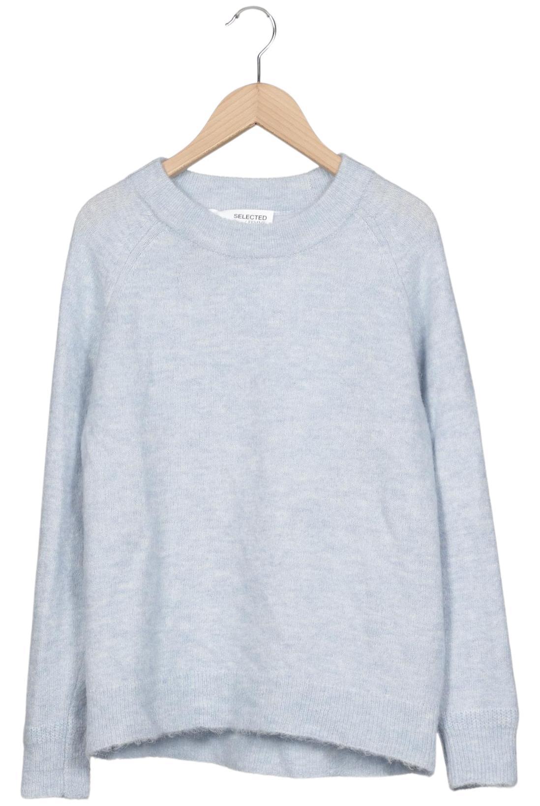 

Selected Damen Pullover, hellblau, Gr. 36