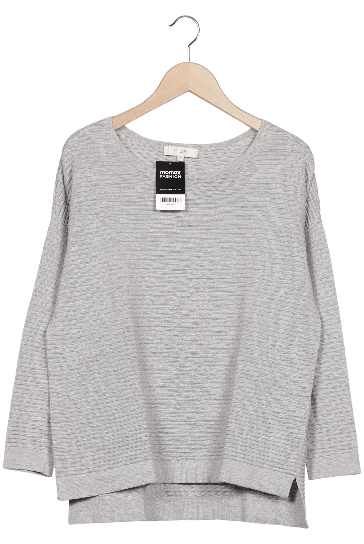 

Selected Damen Pullover, grau, Gr. 36
