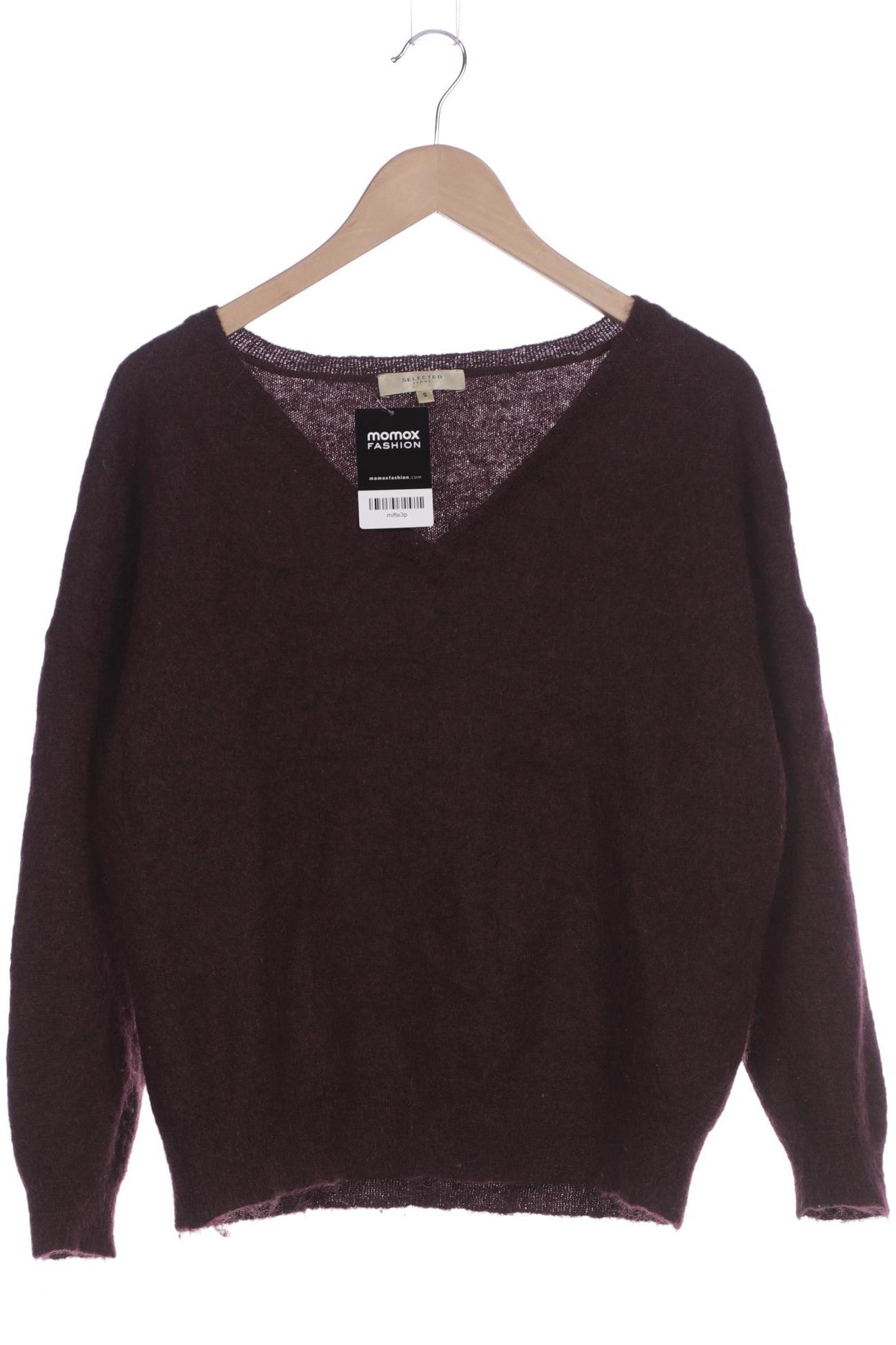 

Selected Damen Pullover, bordeaux, Gr. 36