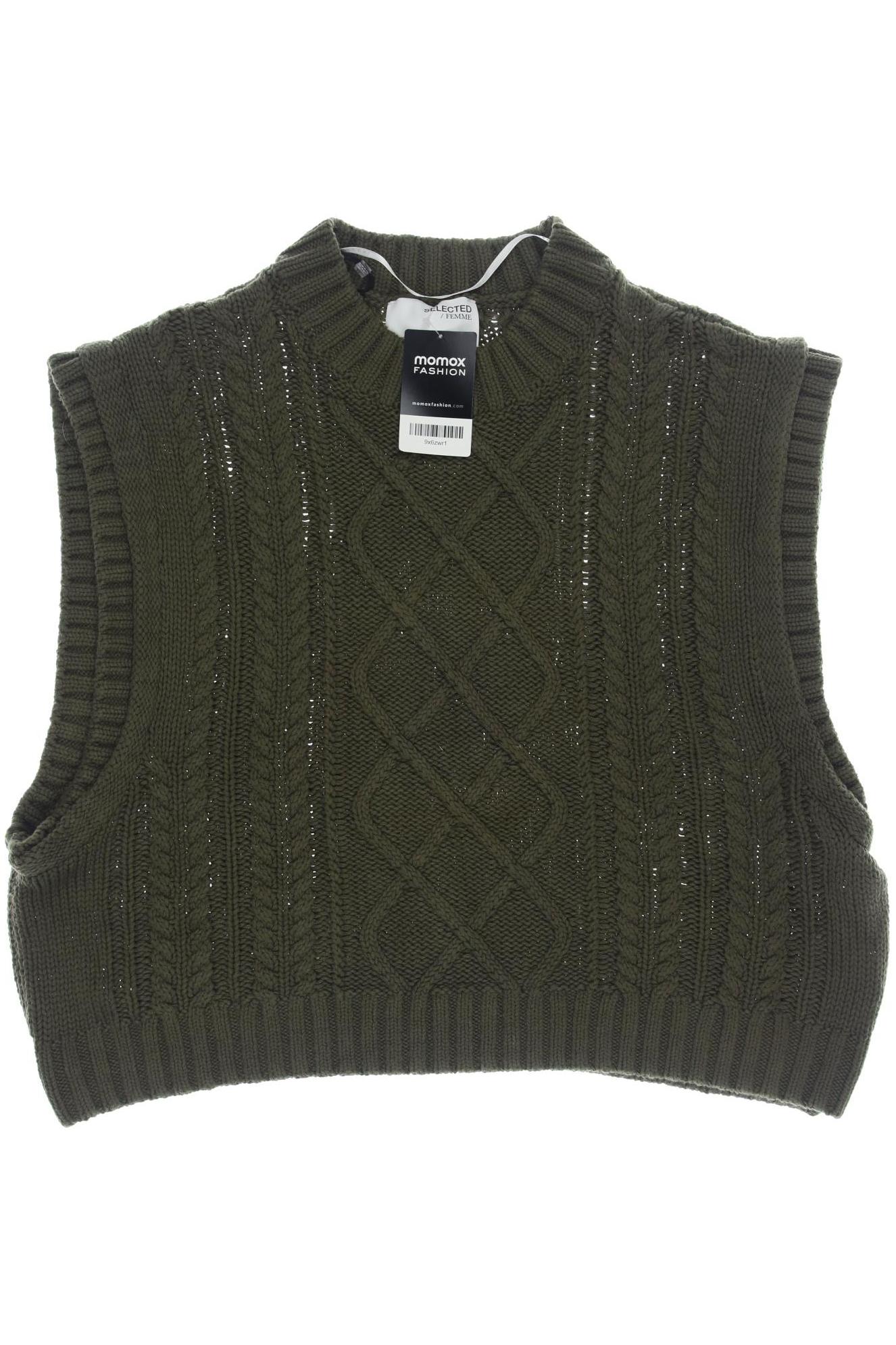 

Selected Damen Pullover, grün, Gr. 42