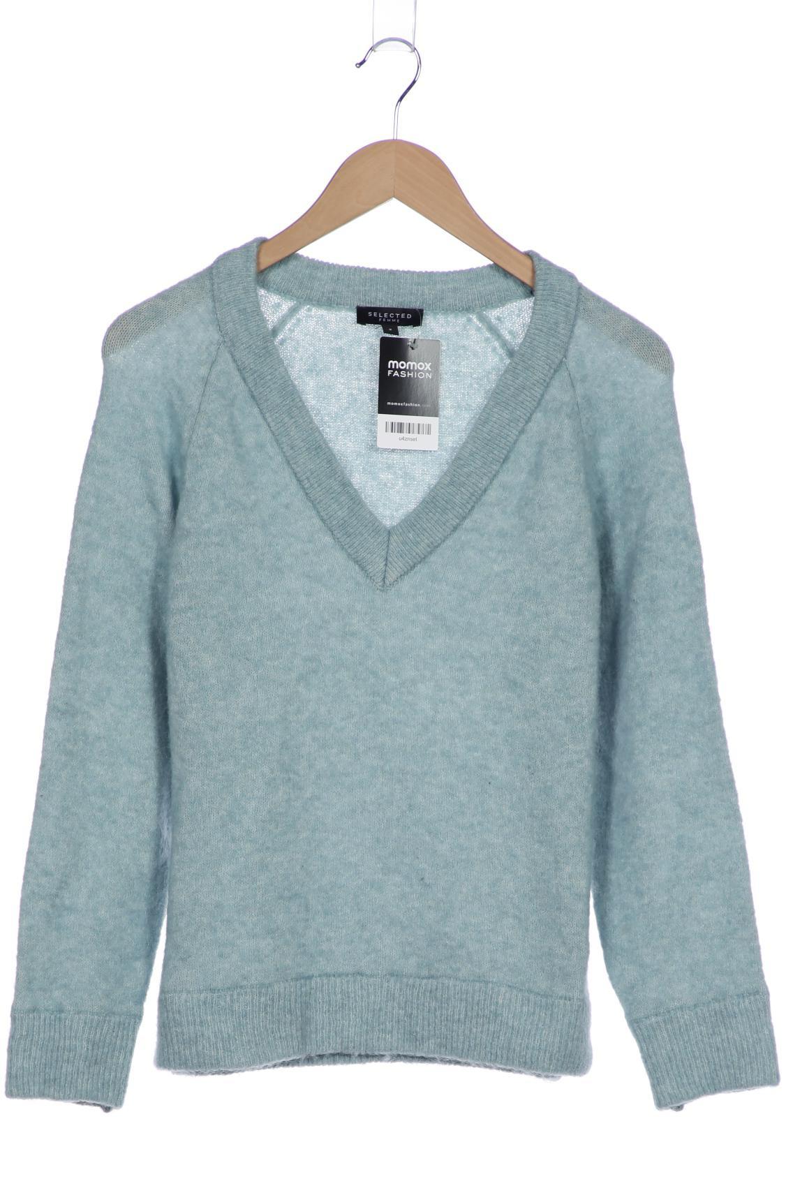 

Selected Damen Pullover, blau, Gr. 36