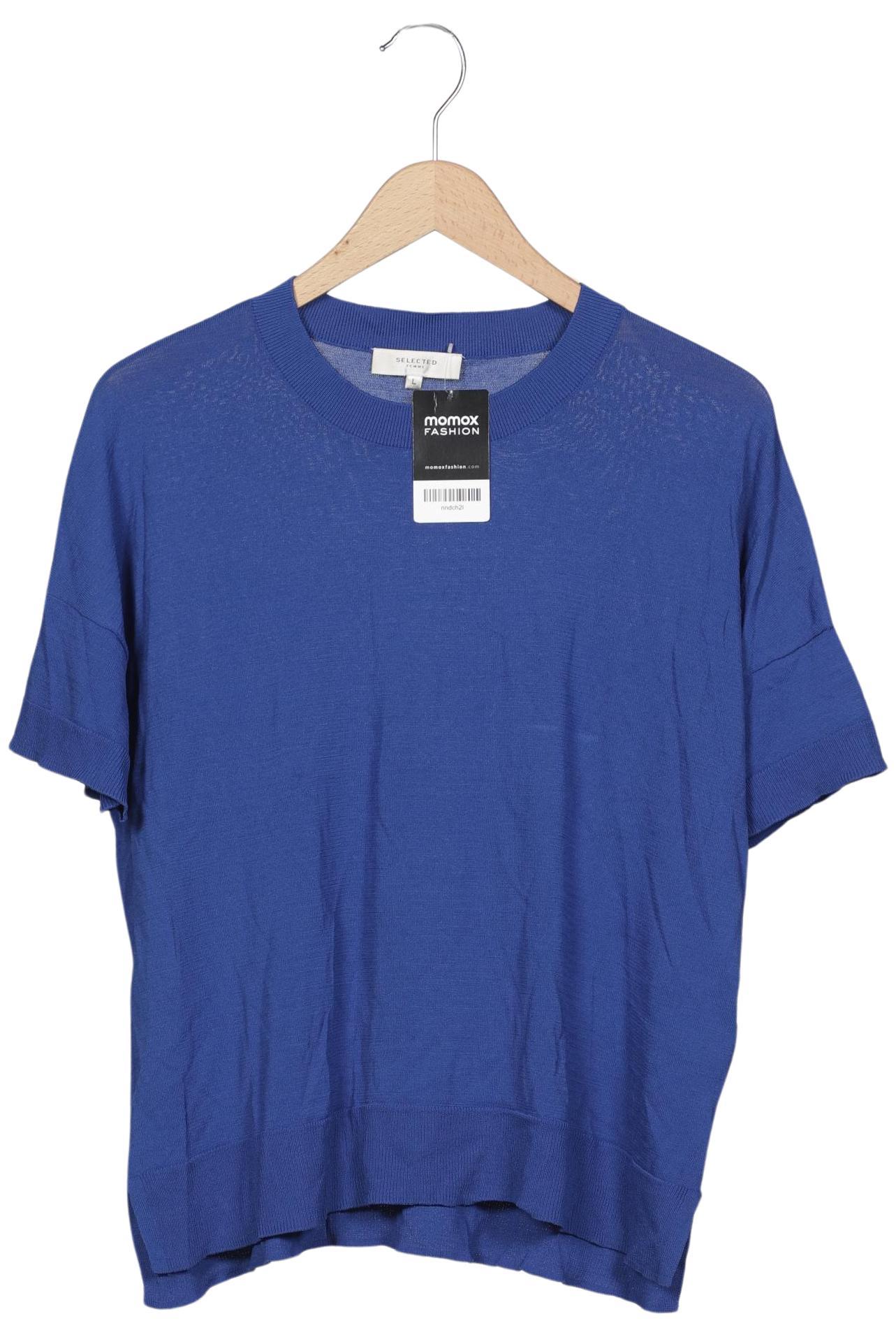 

Selected Damen Pullover, blau, Gr. 42