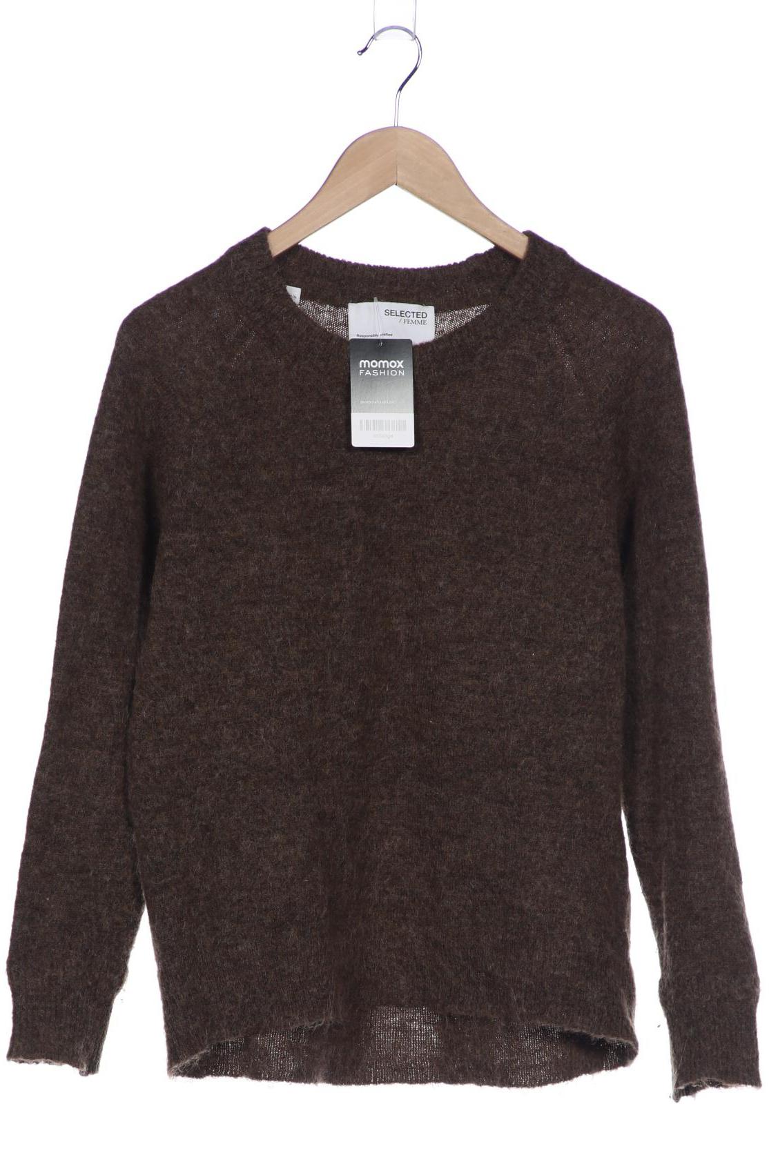 

Selected Damen Pullover, braun, Gr. 38