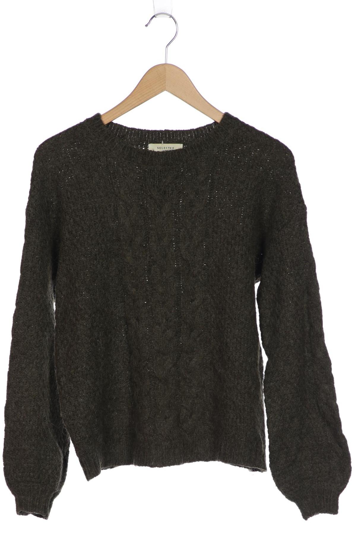 

Selected Damen Pullover, grün, Gr. 34