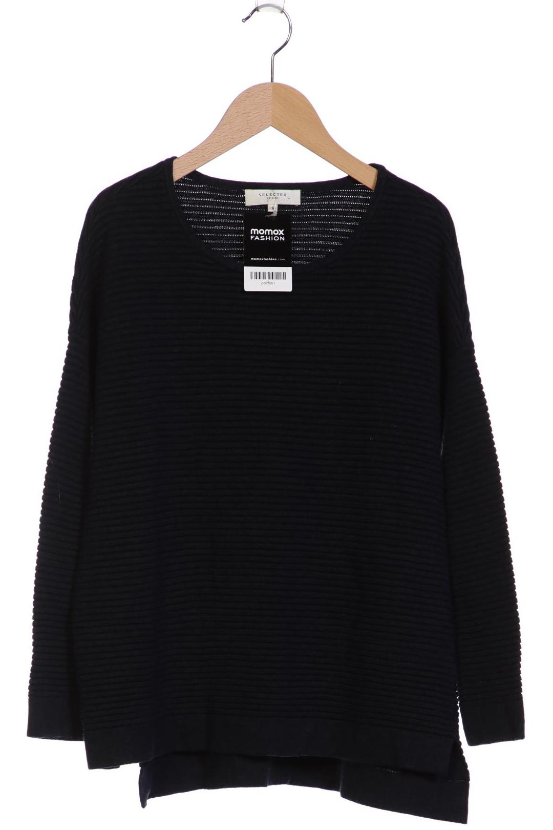 

Selected Damen Pullover, marineblau, Gr. 36