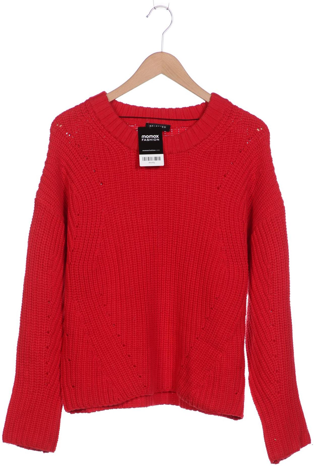 

Selected Damen Pullover, rot, Gr. 34
